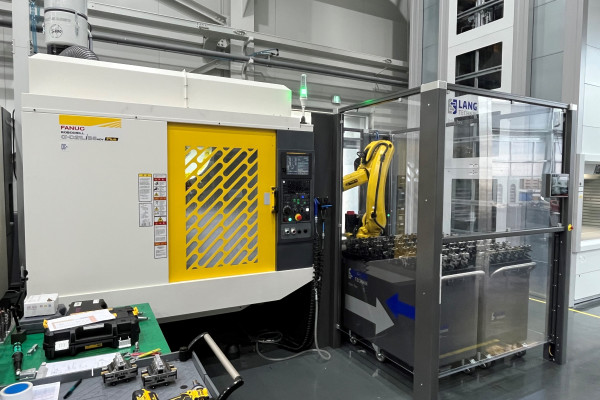 Fanuc Robodrill ausgestattet mit RoboTrex Automation