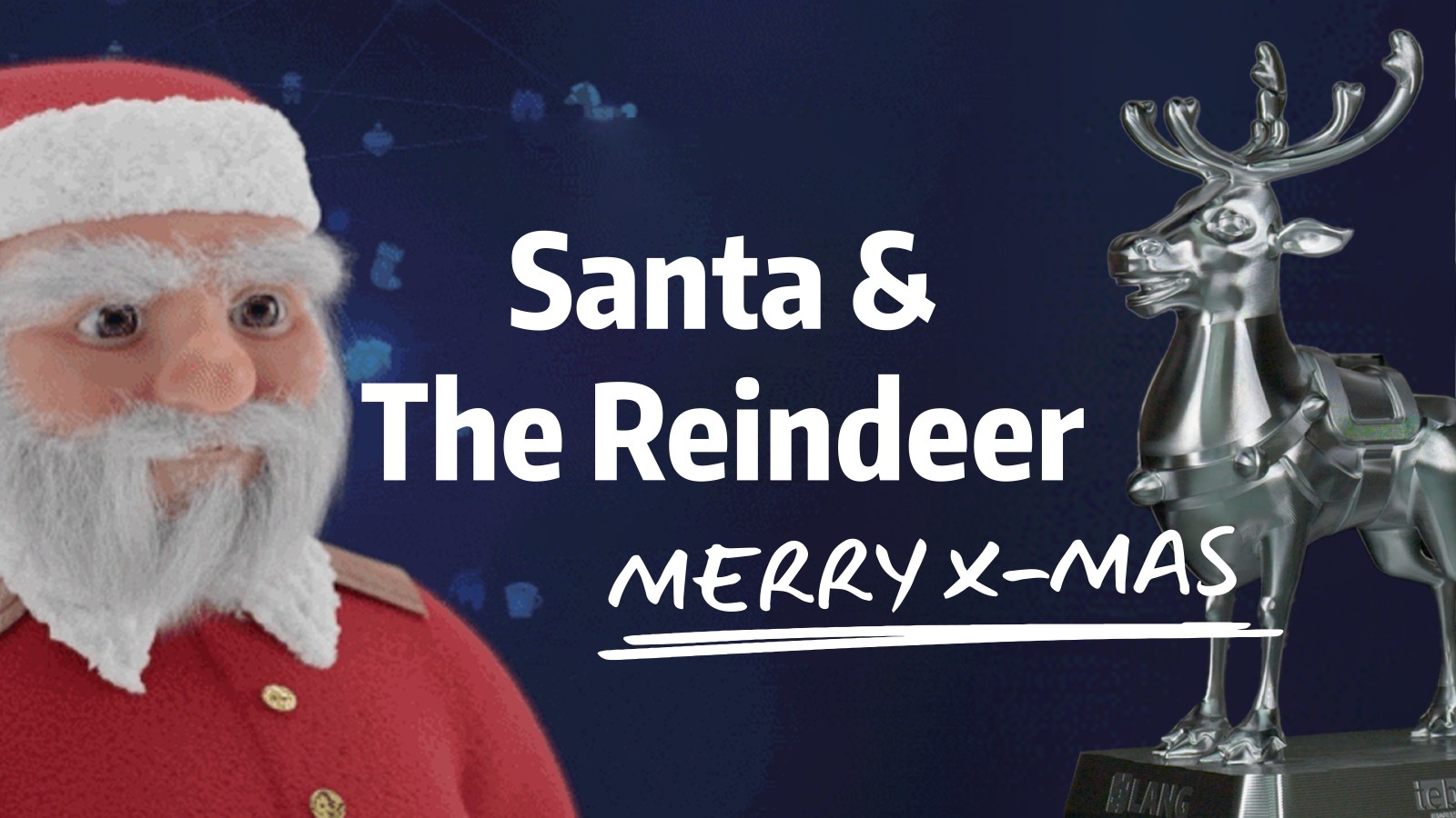 Merry Christmas - Tebsi the reindeer