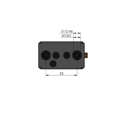 48040-46: morsetto a 5 assi Makro•Grip® micro 46 (Disegno tecnico )