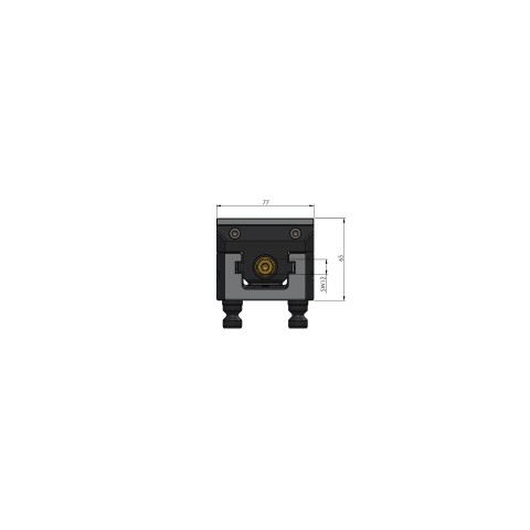 42057-77: Centering Vise Vario•Tec 77 (Technical drawing )