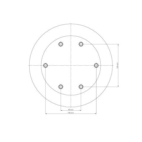 44006: Riser Quick•Point® 96 (Disegno tecnico )