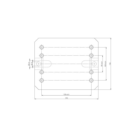 44100: Riser Quick•Point® 96 (Disegno tecnico )