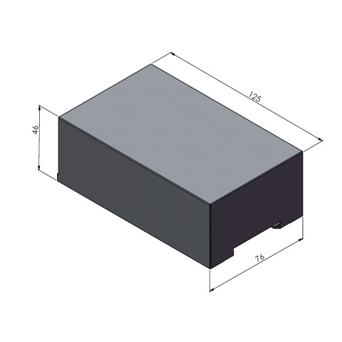 44258-46: Top Jaw Avanti 125 (Technical drawing )