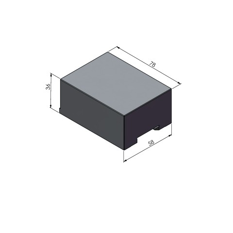 44778-36: Mascella superiore Avanti 77 (Disegno tecnico )