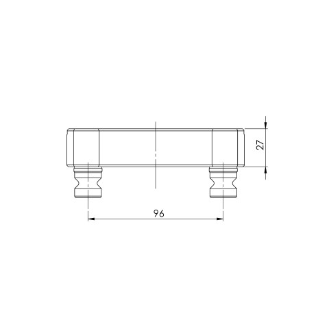 44962: Pallet di misura Quick•Point® 96 (Disegno tecnico )