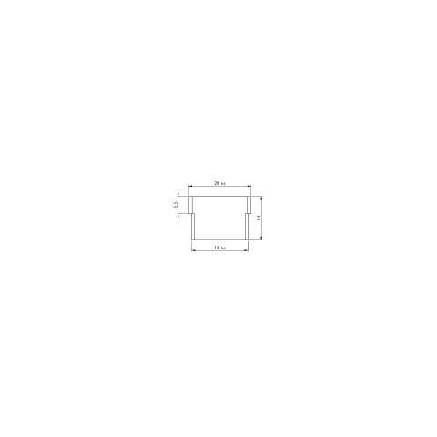 452018: Chiave dello slot Quick•Point®  (Disegno tecnico )