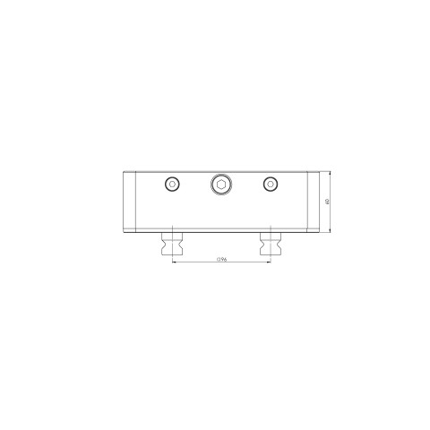 45406: riser a 5 assi Quick•Point® 96 (Disegno tecnico )