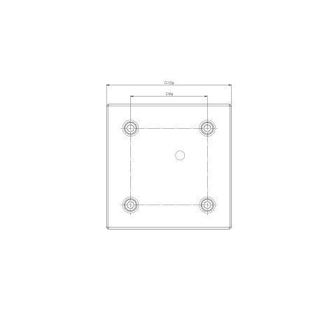 45575: Plaque support Quick•Point® 96 (Dessin technique )