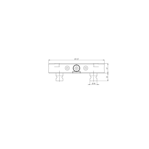 45910: Plaque d'adaptation Quick•Point®  (Dessin technique )