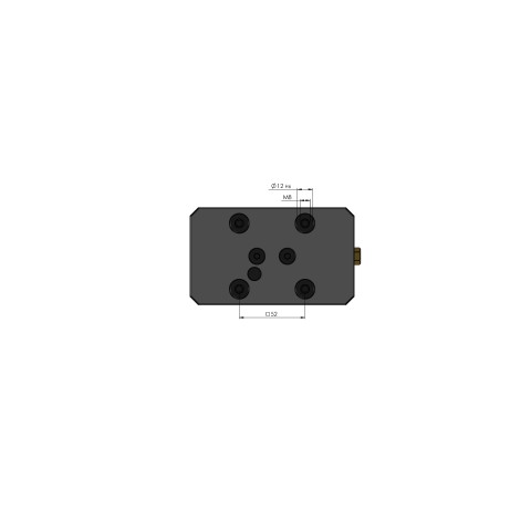 48120-46: 5-Axis Vise Makro•Grip® 77 (Technical drawing )