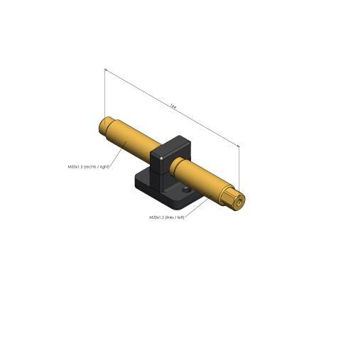 4825164: Set mandrino + pezzo centrale Makro•Grip® 125 (Disegno tecnico )