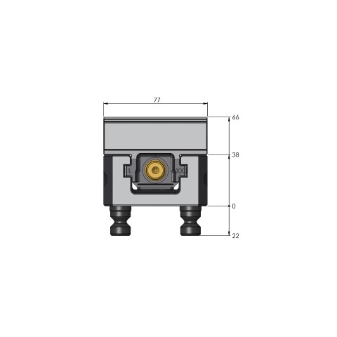 48419-77: Konturbacken Makro•Grip® 77 (Technische Zeichnung )