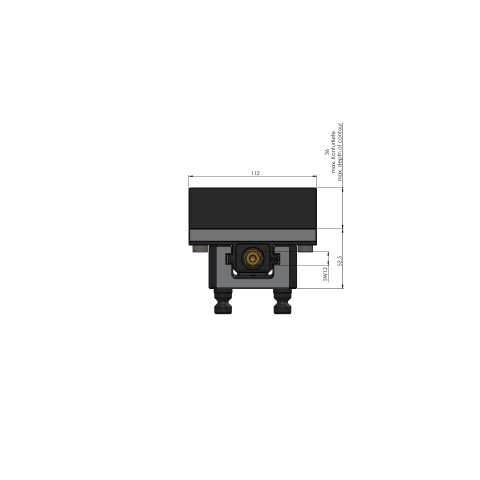 49120-77: Profilo Clamping Vise Profilo 77 (Technical drawing )