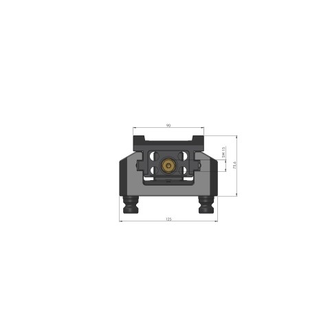 52515-20: Ganasce di serraggio Makro•4Grip 125 (Disegno tecnico )