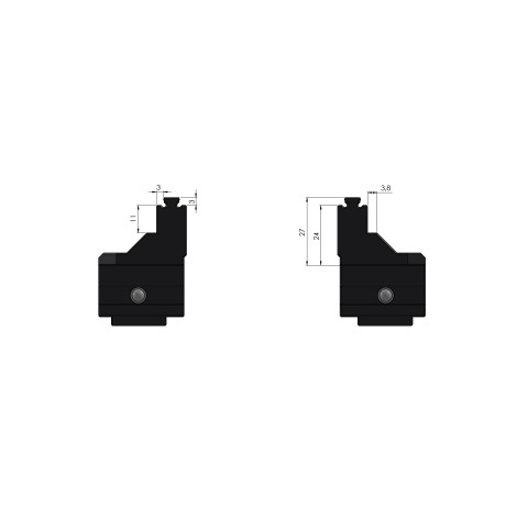 68077-7720: Spare Jaws Makro•Grip® 77 (Technical drawing )