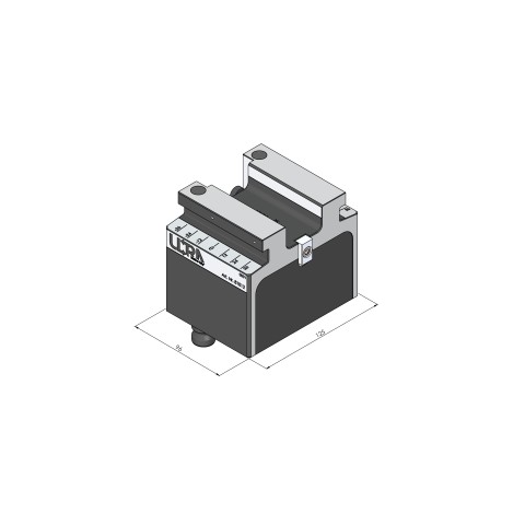 81012: Base monobloc Makro•Grip® Ultra  (Dessin technique )