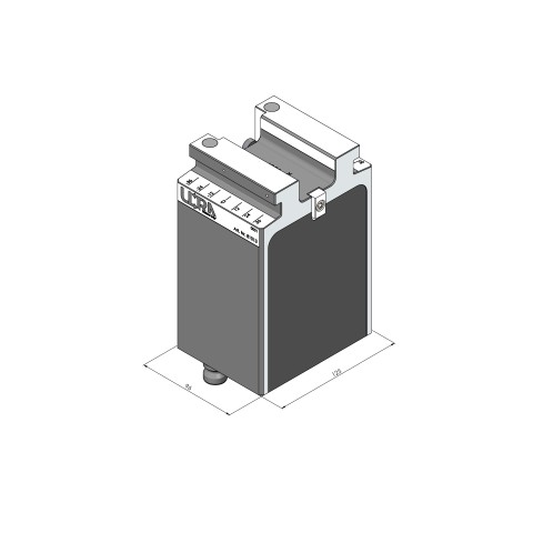 81013: Base monobloc Makro•Grip® Ultra  (Dessin technique )