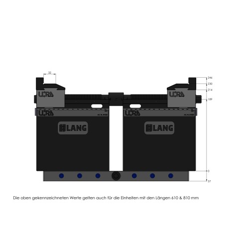 81423: Set base Makro•Grip® Ultra  (Disegno tecnico )