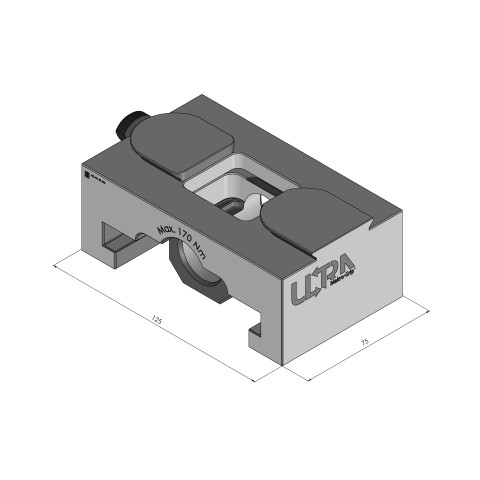 81440: Grundbacke Makro•Grip® Ultra 125 (Technische Zeichnung )