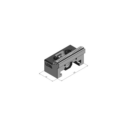 81483: Ganascia di serraggio Makro•Grip® Ultra 125 (Disegno tecnico )