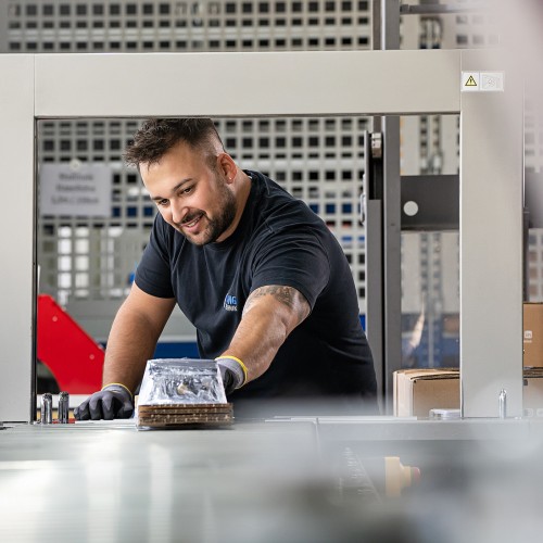 Daniel Gomes, addetto al montaggio